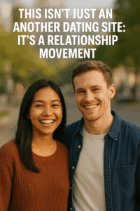Smiling interracial couple standing together, symbolizing Heart Craft Matches’ mission to create real, verified, cross-cultural relationships